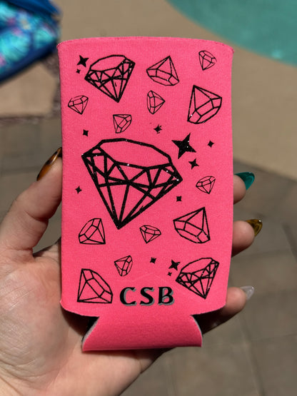 The Bling Society drink koozie