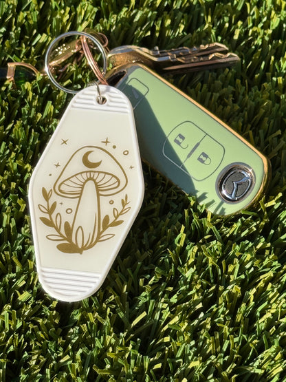 CSB Initial Motel Keychain