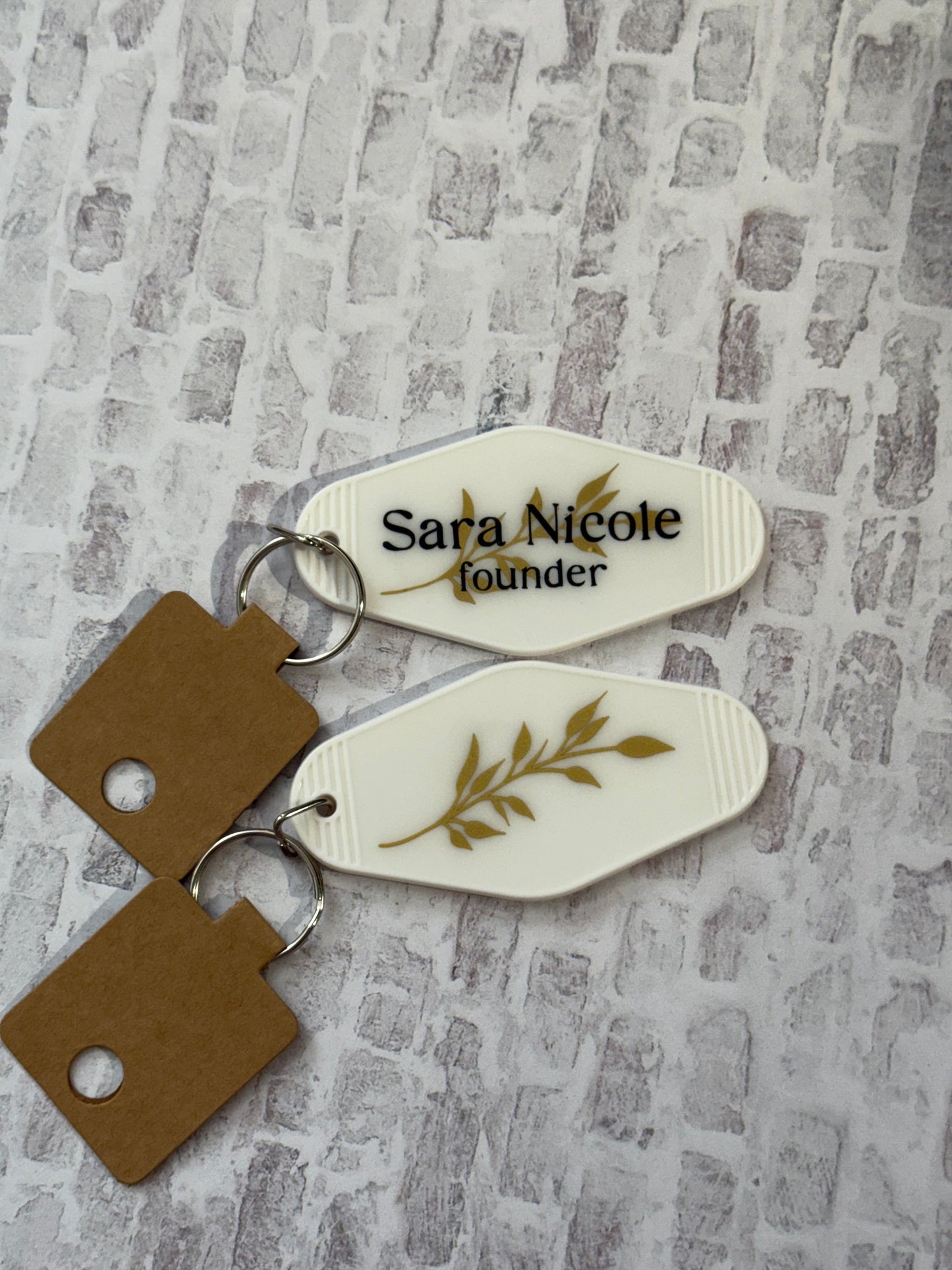 CSB Crescent Moon Motel Keychain