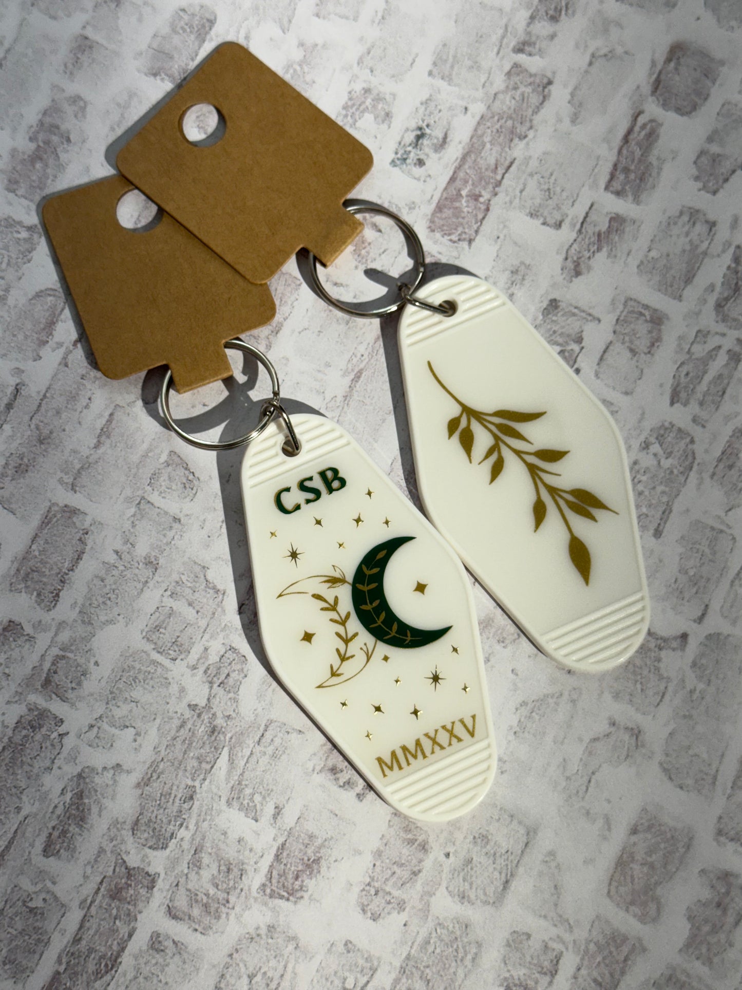 CSB Crescent Moon Motel Keychain