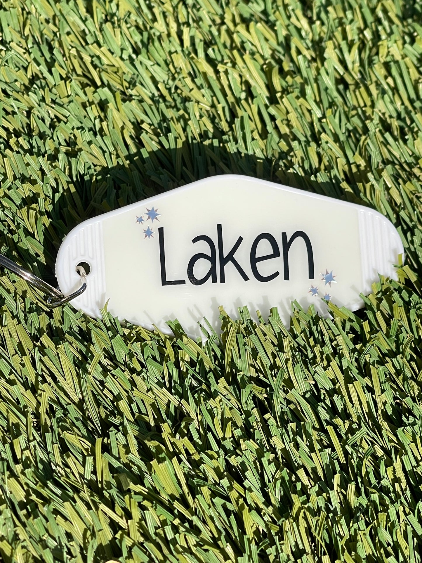 Custom Motel Keychain