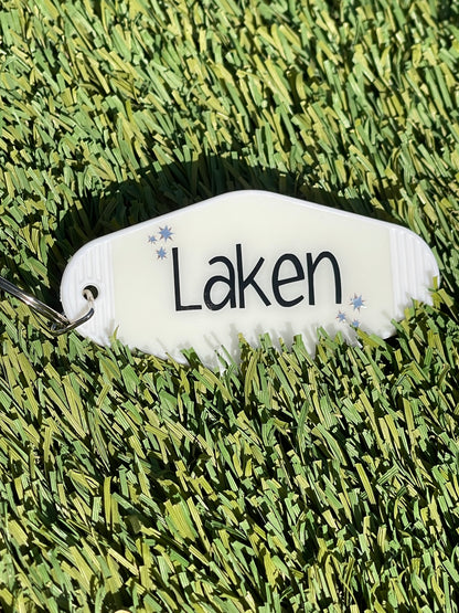 Custom Motel Keychain