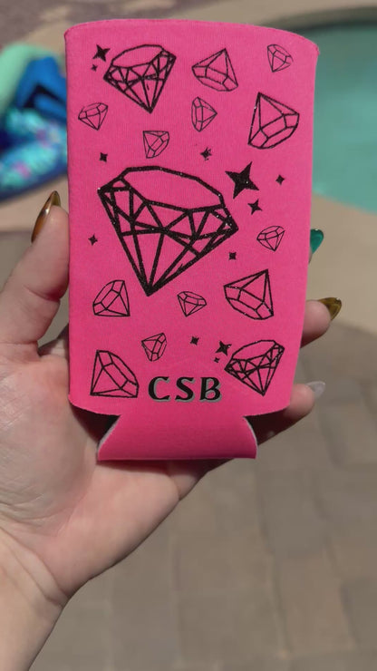 The Bling Society drink koozie